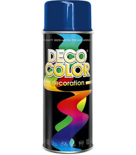 DECO COLOR DECORATION 400 ml аэразоль декоративная краска темно-голубой